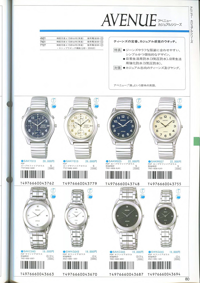 Seiko Catalog