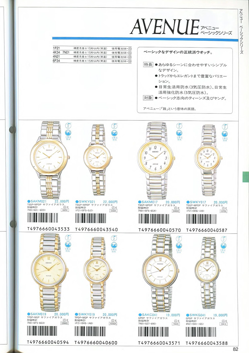 Seiko Catalog