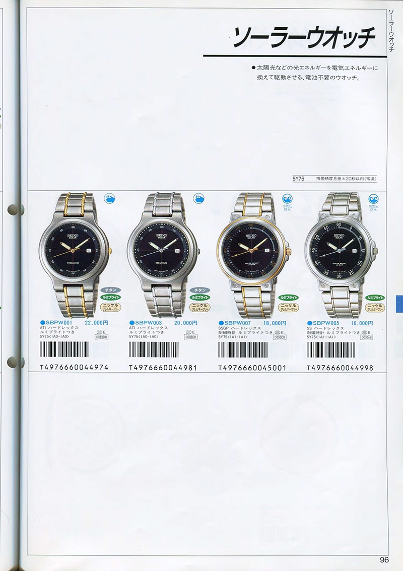 Seiko Catalog