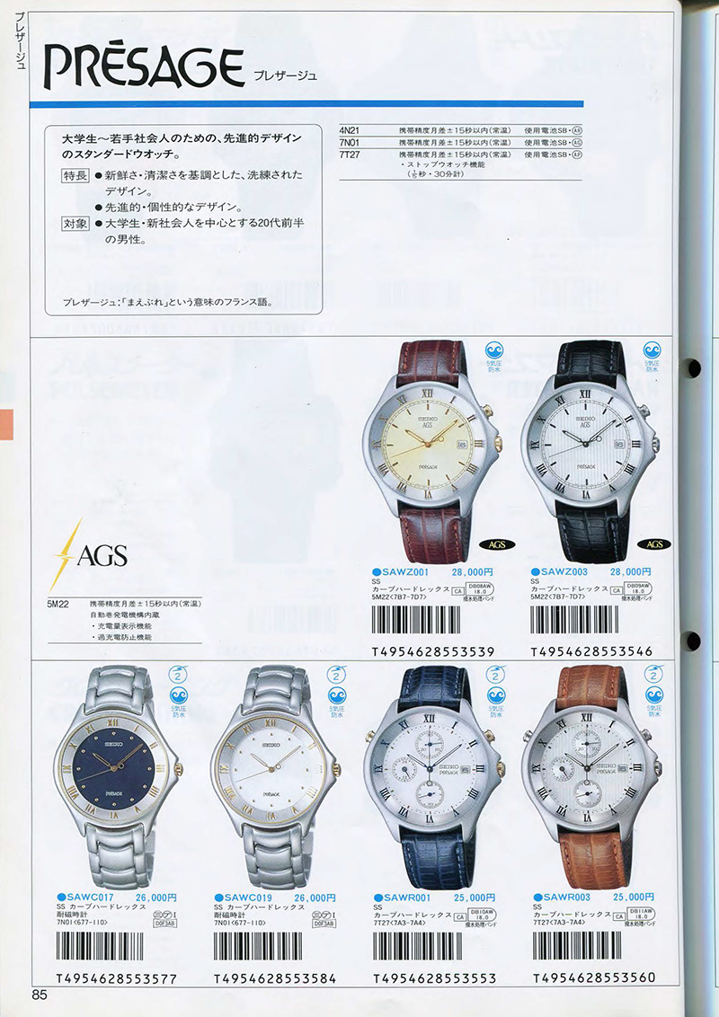 Seiko Catalog