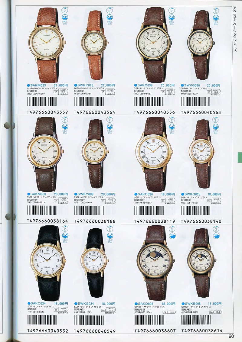 Seiko Catalog