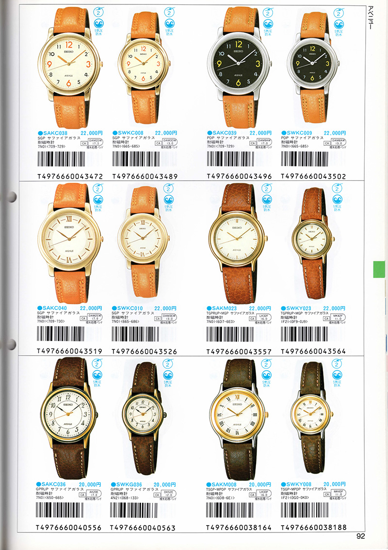 Seiko Catalog