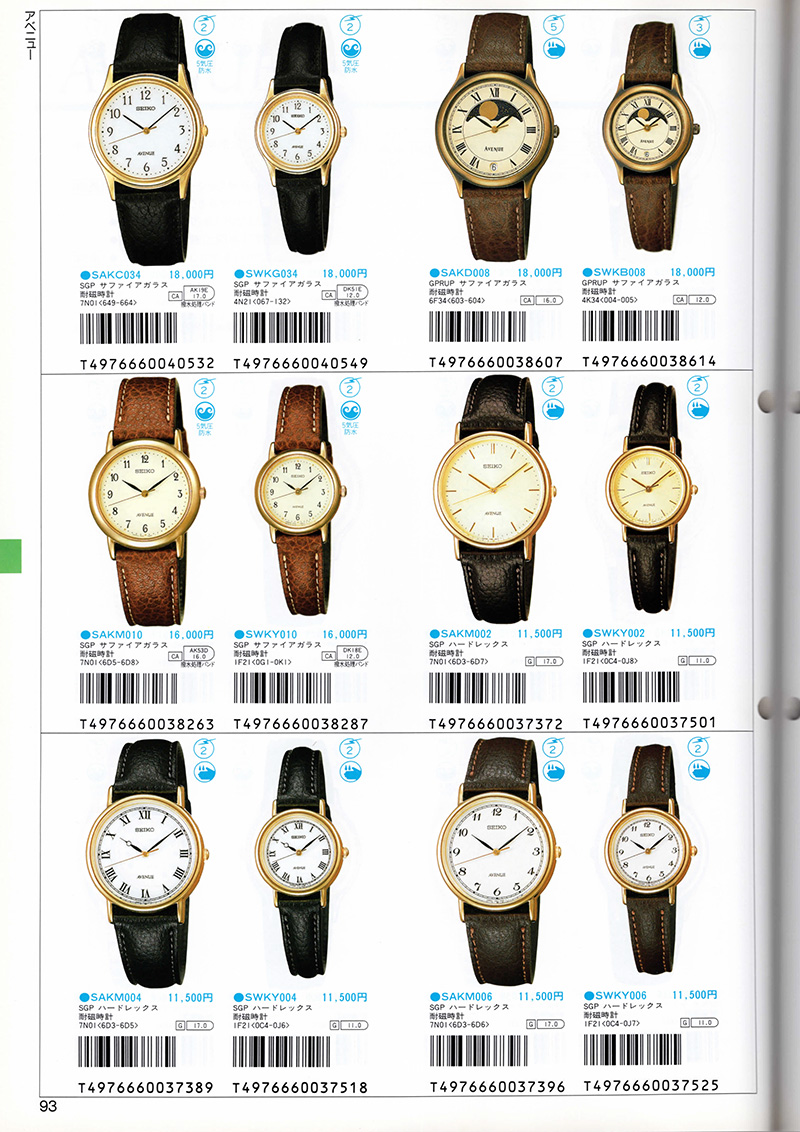 Seiko Catalog