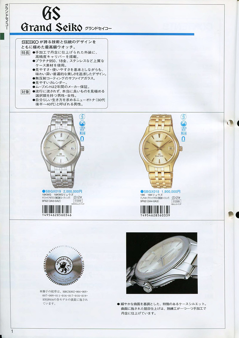 Seiko Catalog