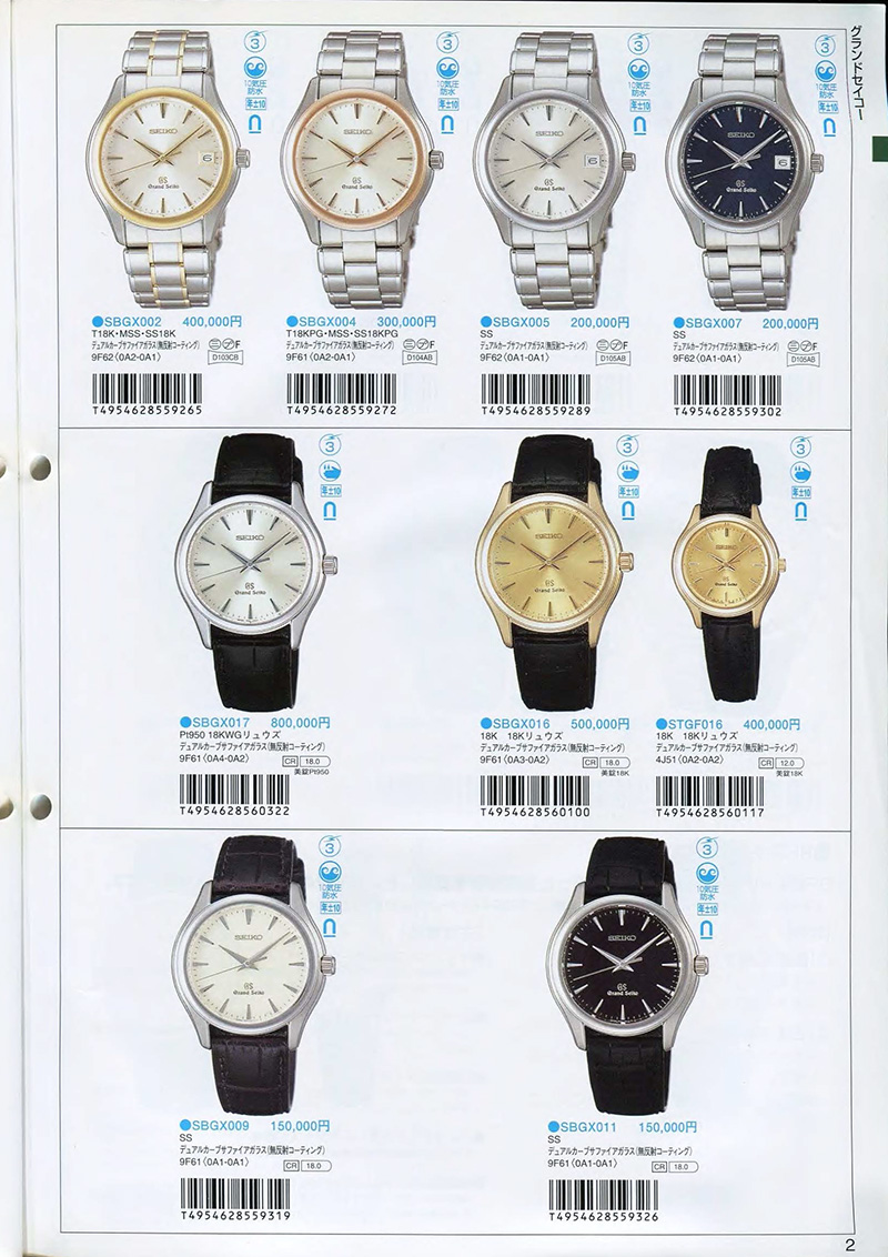 Seiko Catalog
