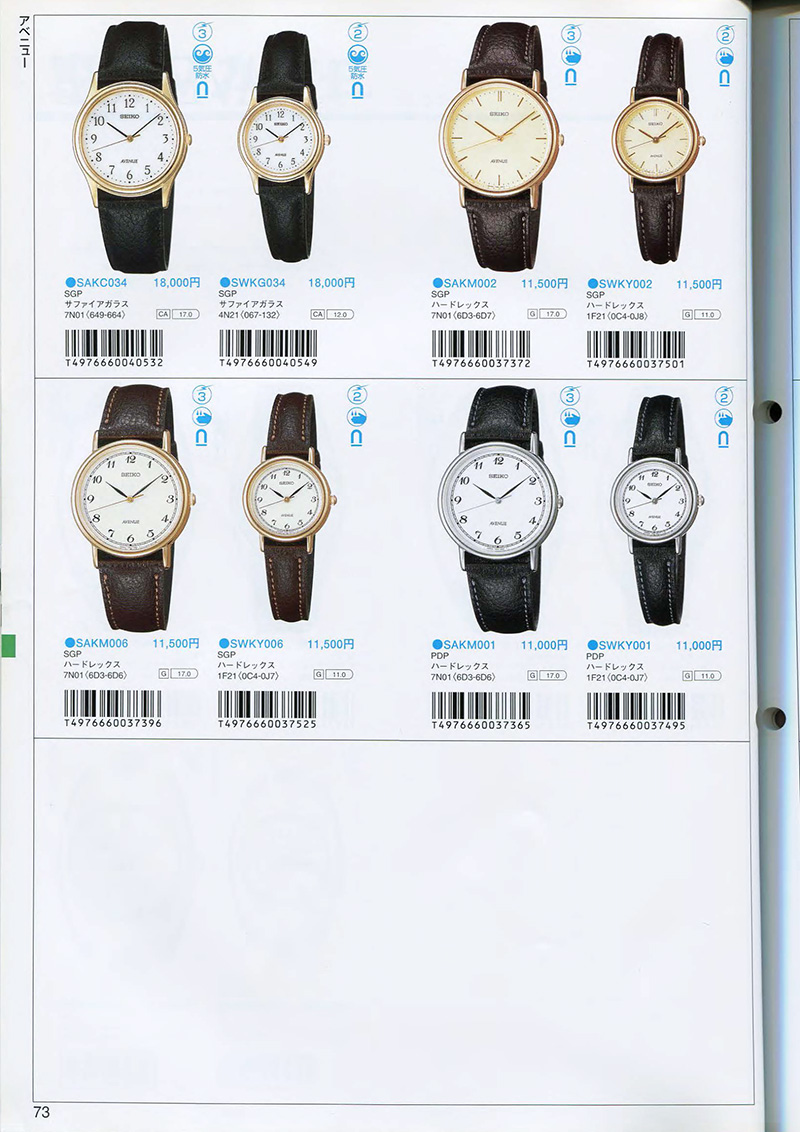Seiko Catalog