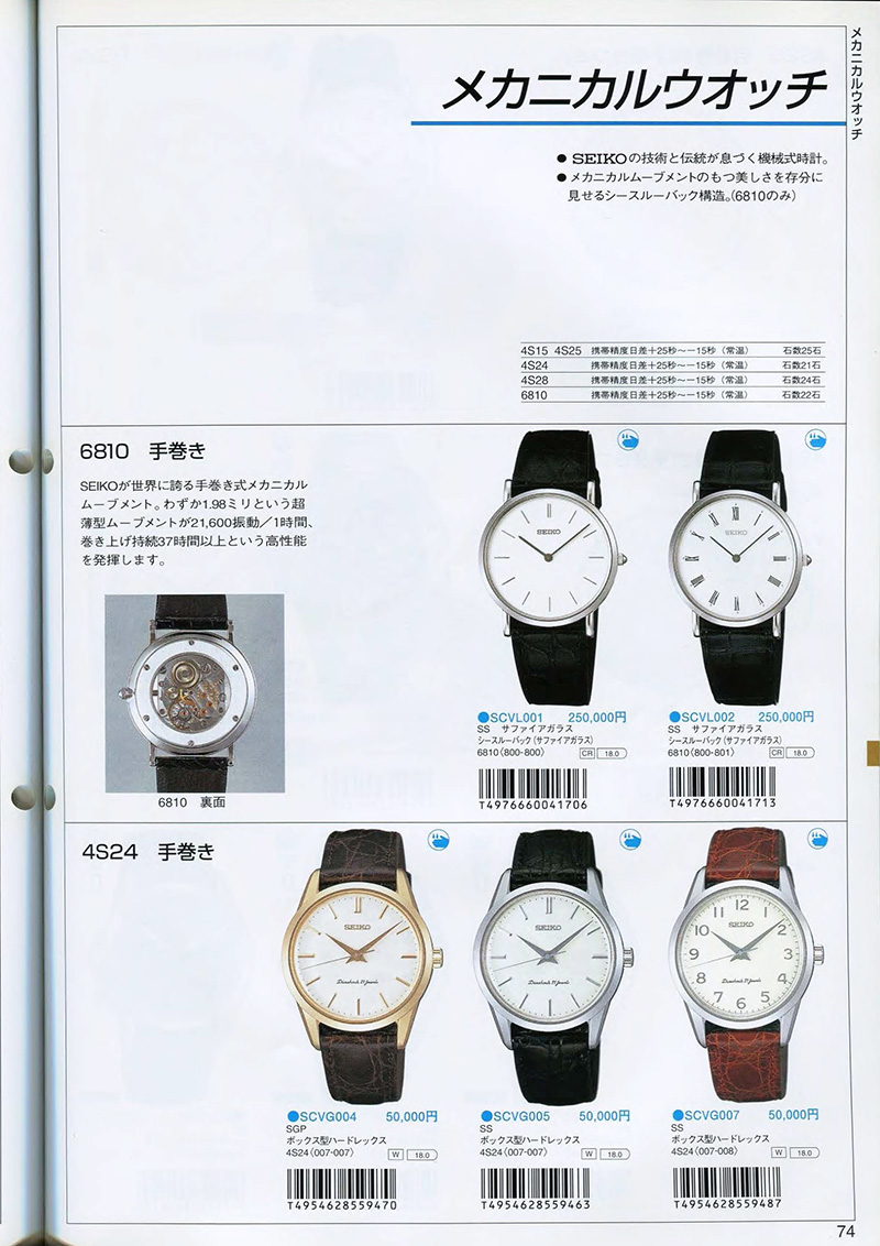 Seiko Catalog