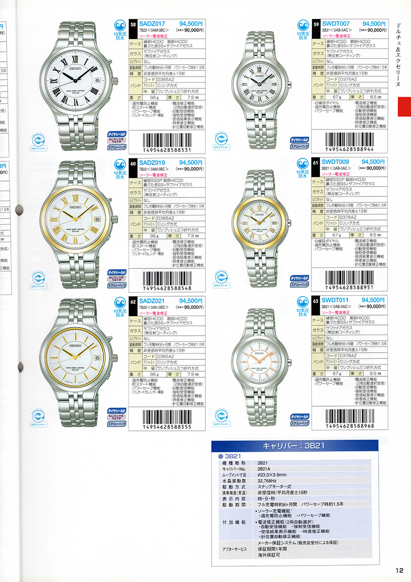 Seiko Catalog
