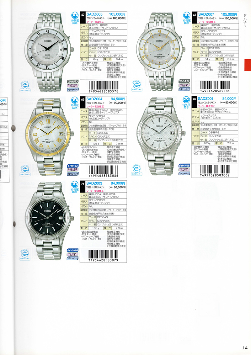 Seiko Catalog