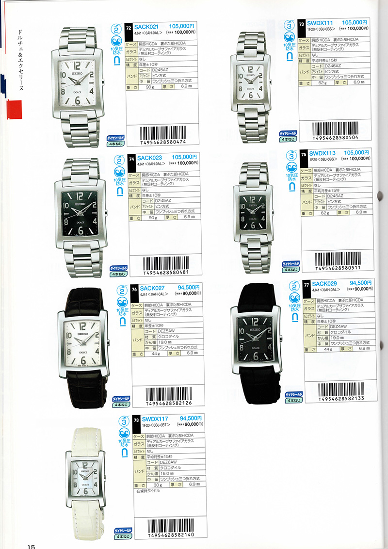 Seiko Catalog