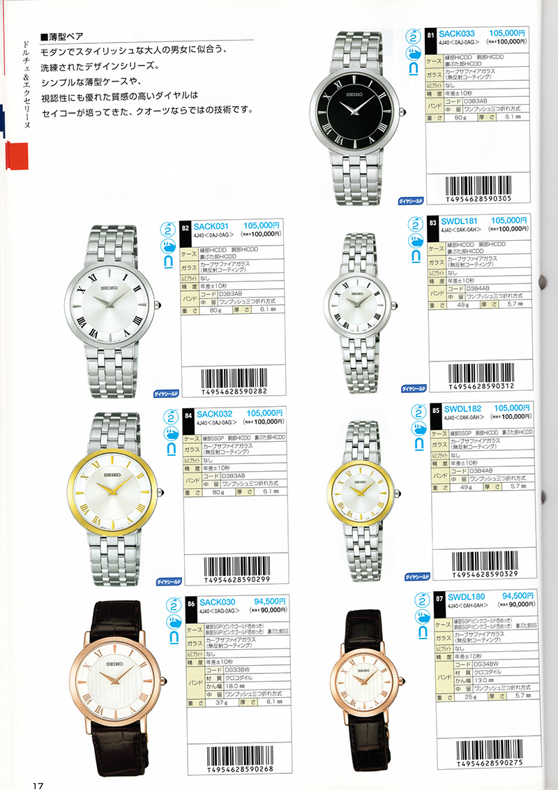 Seiko Catalog