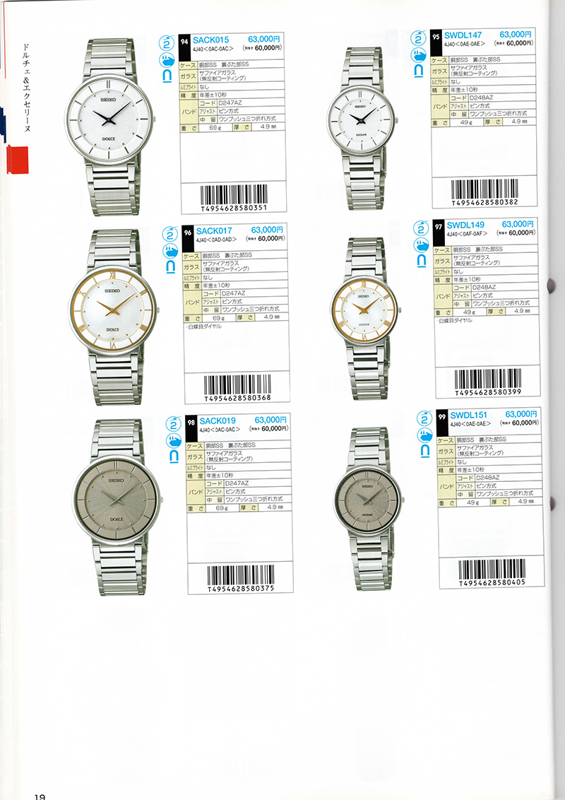 Seiko Catalog