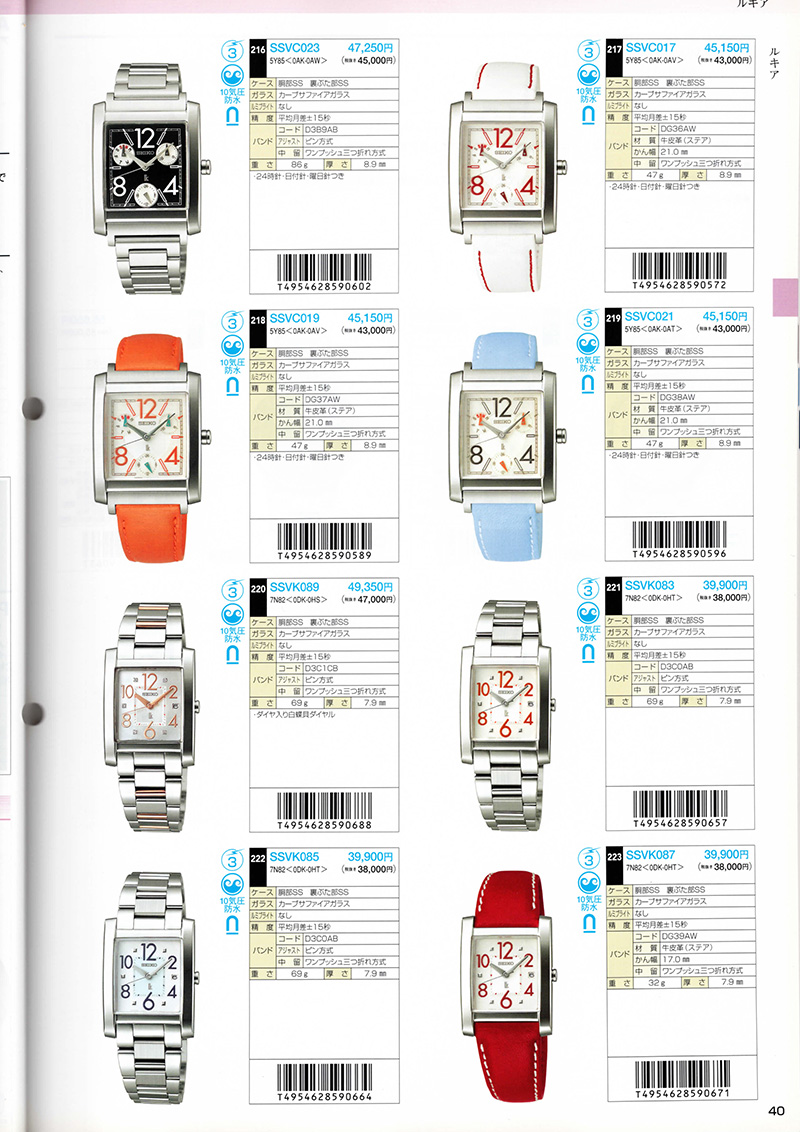 Seiko Catalog