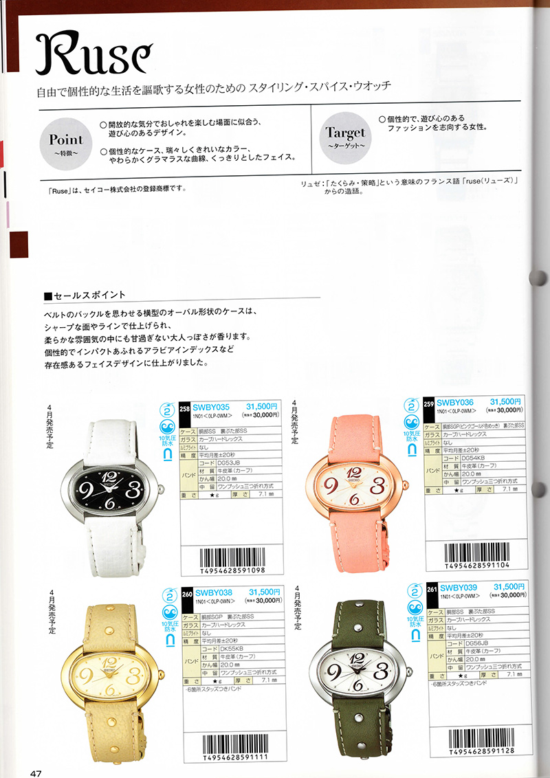 Seiko Catalog