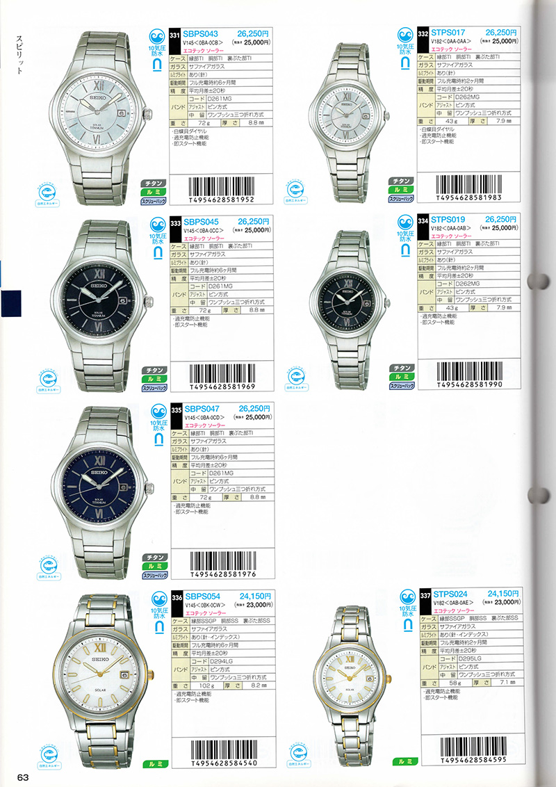 Seiko Catalog