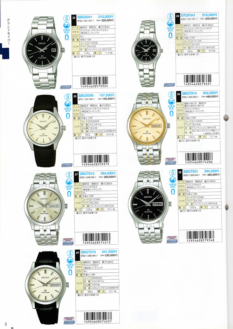 Seiko Catalog