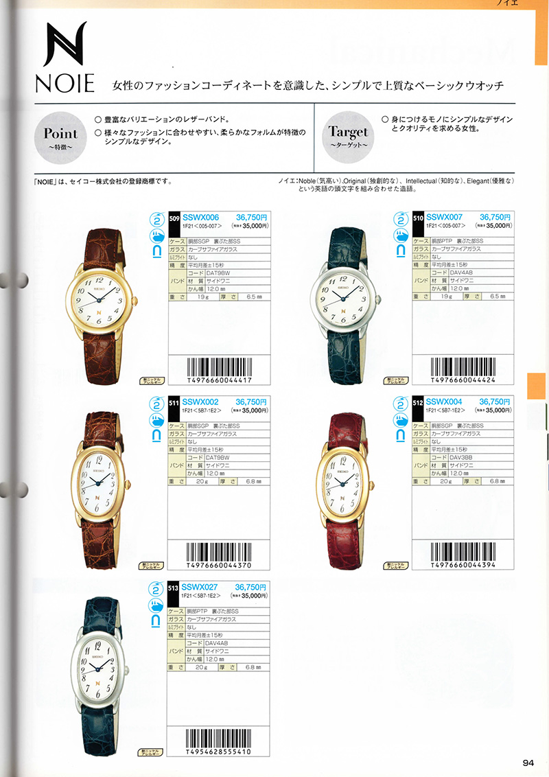 Seiko Catalog
