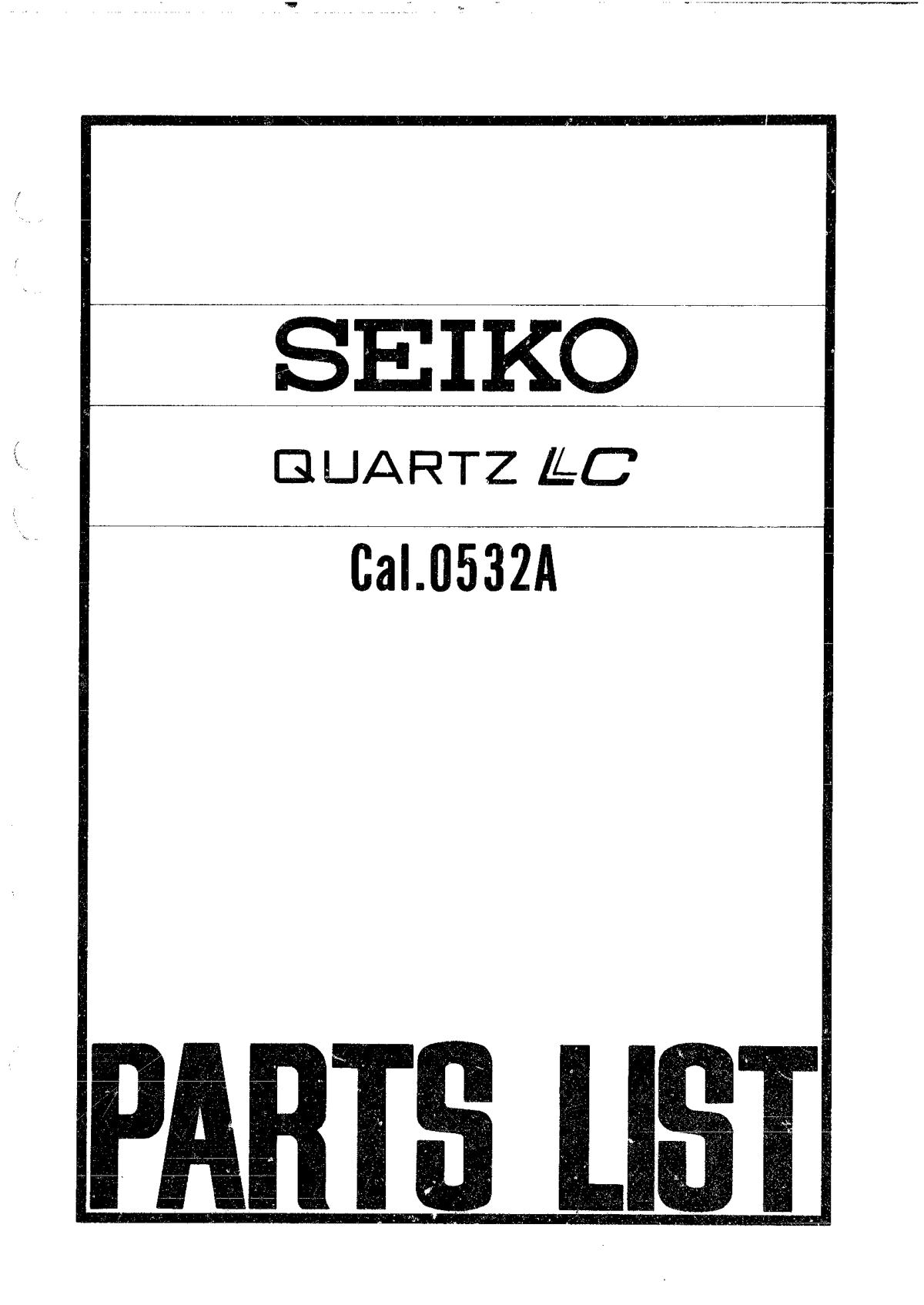 watch movement technical information