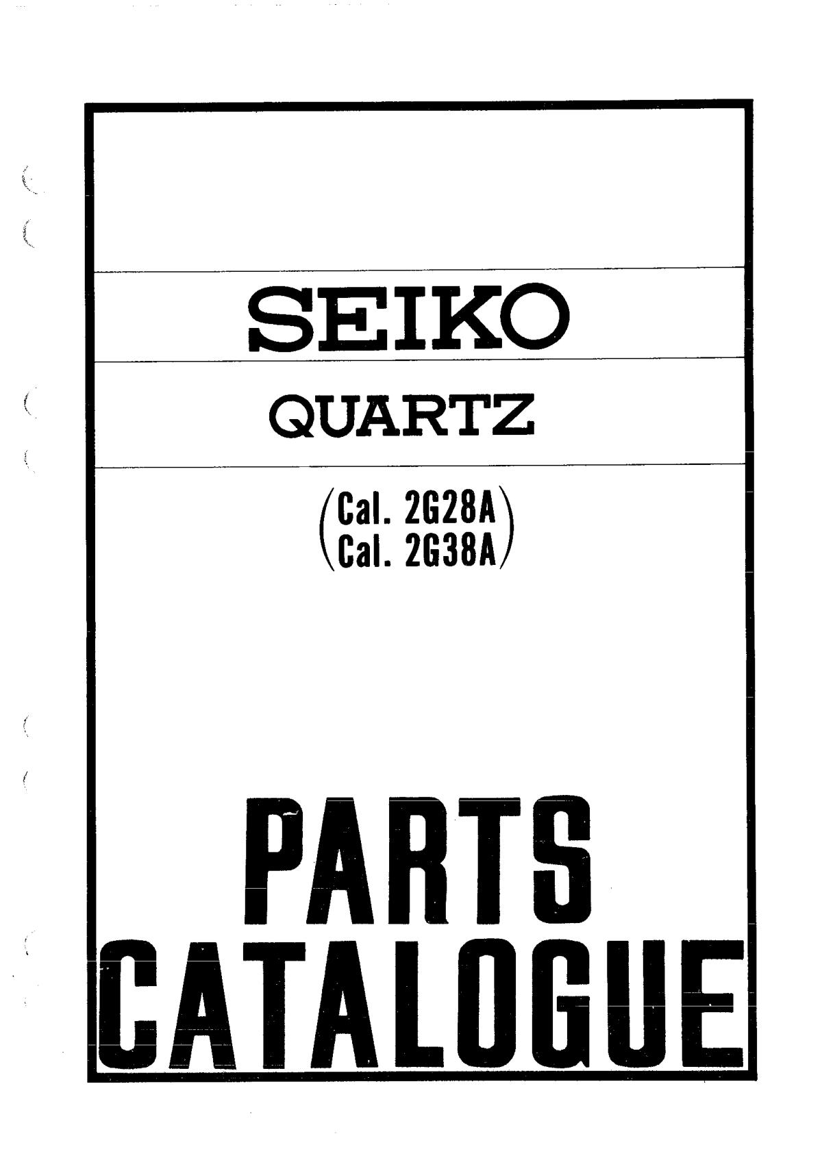 watch movement technical information