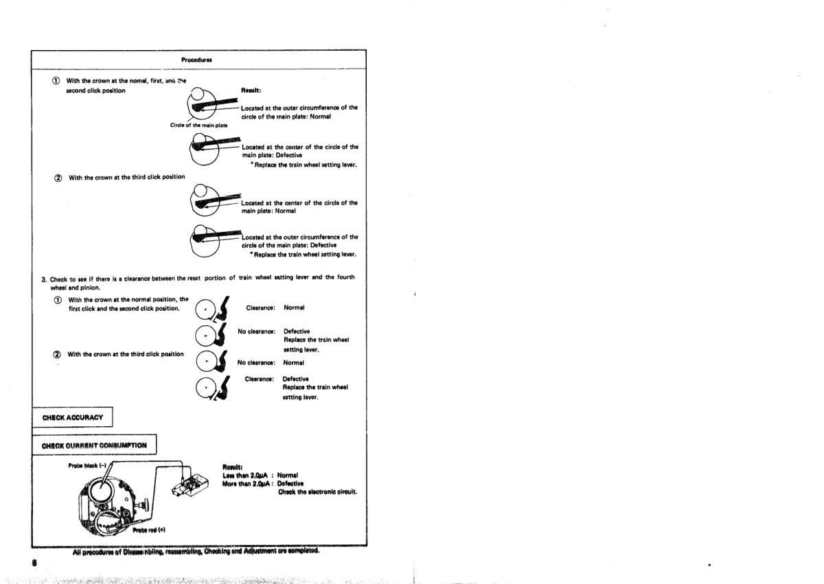 watch movement technical information