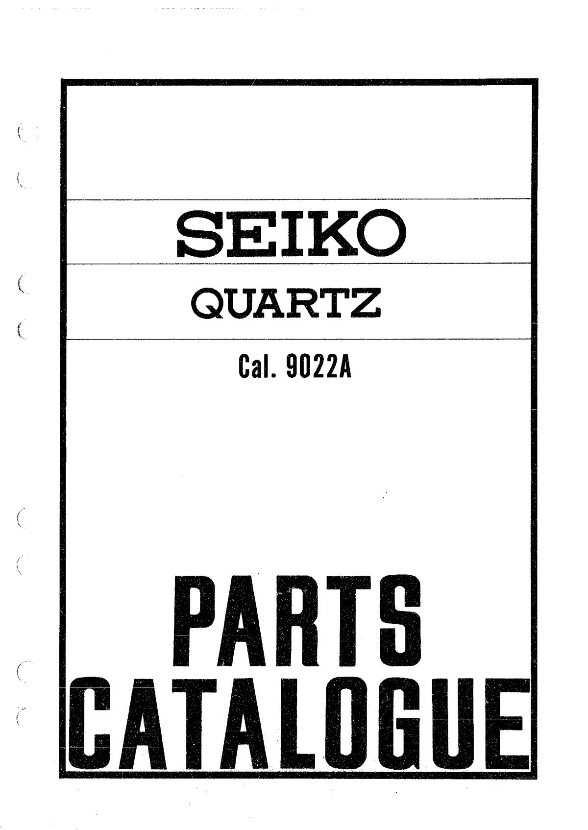 watch movement technical information