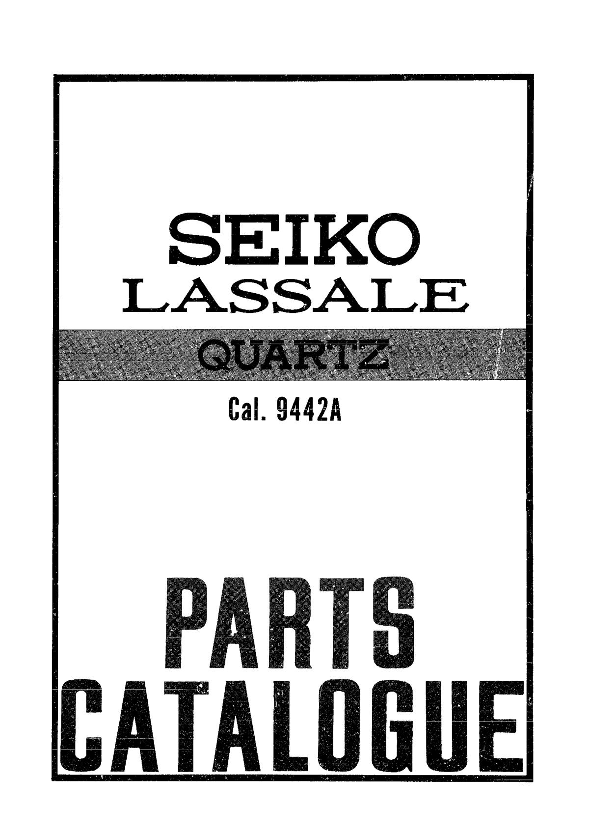 watch movement technical information