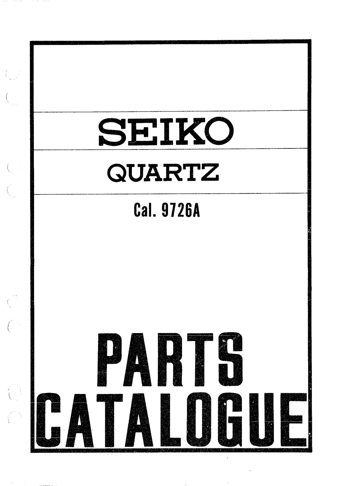 watch movement technical information