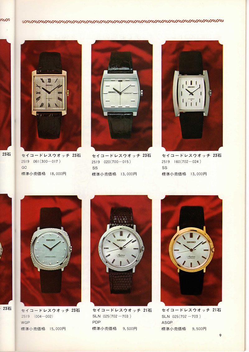 Seiko Sales