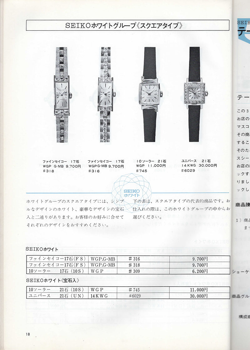 Seiko Sales